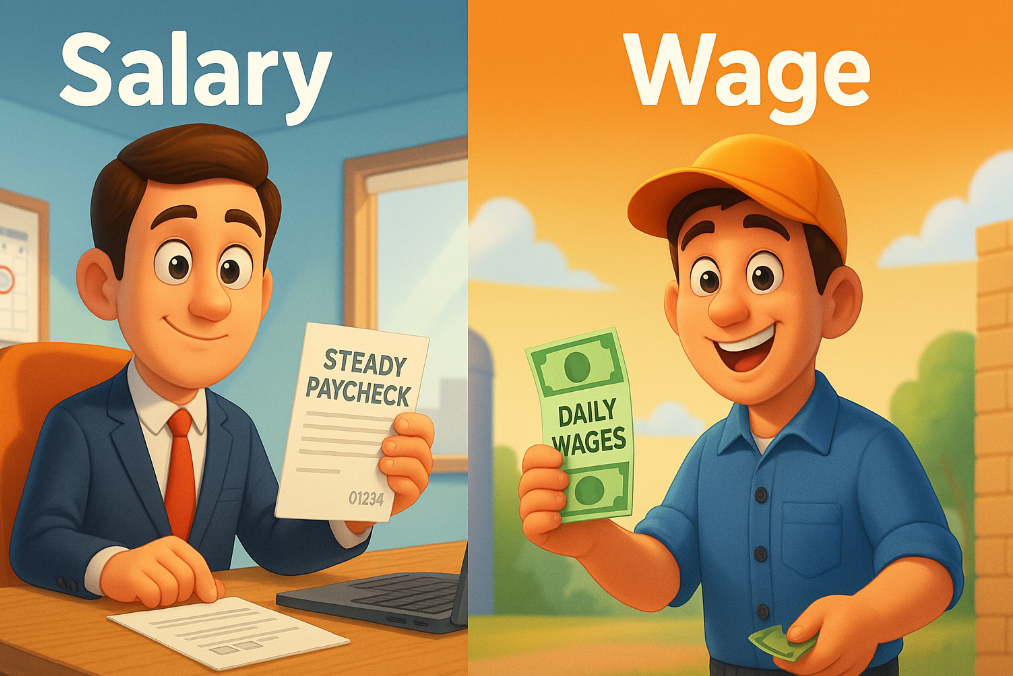 wages vs salary